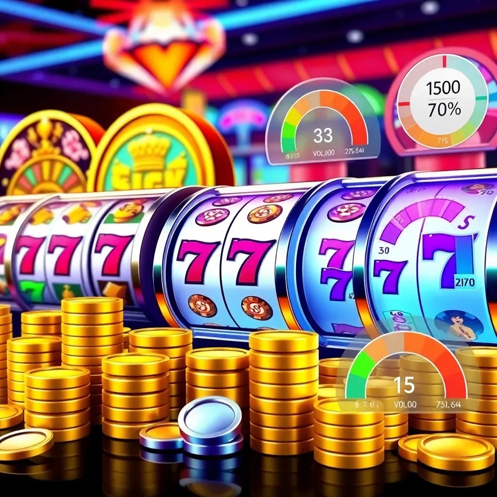 슬롯머신 최적화: 게임 RTP와 변동성 분석하기