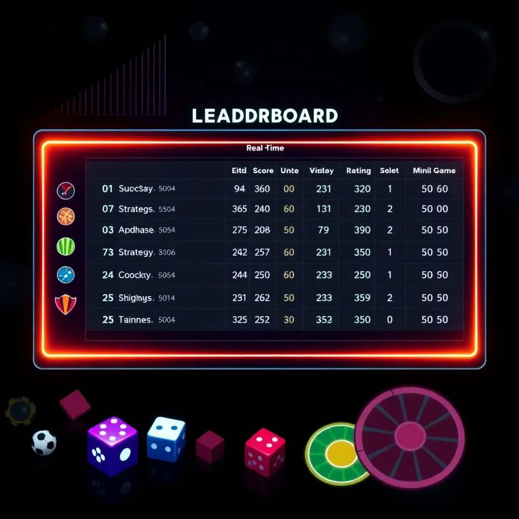 미니게임의 심리학: 리더보드 게임에서의 승리 인사이트